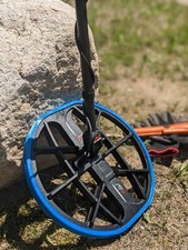 Minelab Manticore 11" Coil Bumper-Completely Contoured Rubber Guard. T Blue