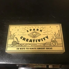 Spark Creativity: 50 Ways to Ignite Bright Ideas [Inspirational Gift,Holiday Now