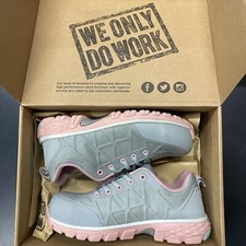 Nautilus Women N1072 Spark EH Grey Safety Shoes Size 6 - New