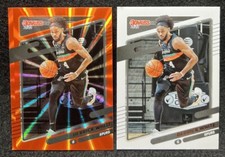 2021-22 Donruss -  #22 -  Derrick White - Spurs -  Orange Laser + Base