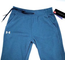 Under Armour Women's Threadborne HeatGear Knit Pants Teal Size Small
