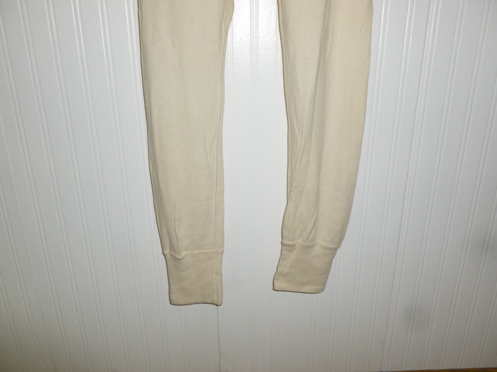 Antique Long Johns Wool Blend Union Suit Thermal Long… Gem