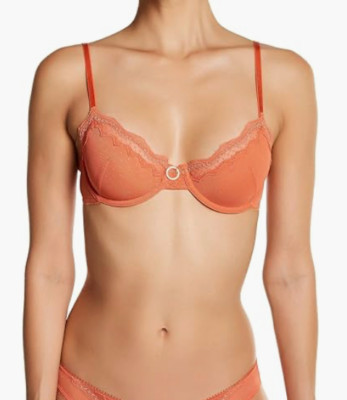 Elle Macpherson Womens Pure Balconette Underwire Bra, 32/10B, Ginger 2049