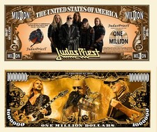 OUR JUDAS PRIEST NOVELTY NOTE (WITH PROTECTIVE SLEEVE)