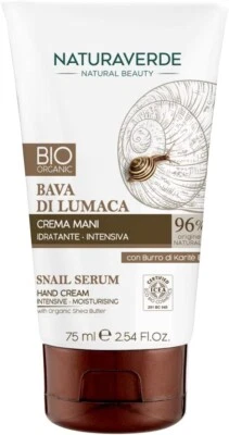 Naturaverde bio bava di lumaca crema mani 75 ml