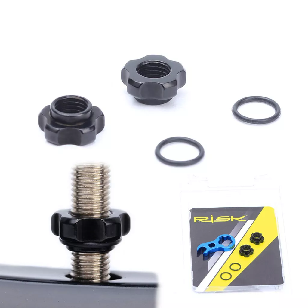 Bike Valve Core Wrench Removal Converts Schrader to Presta Nut