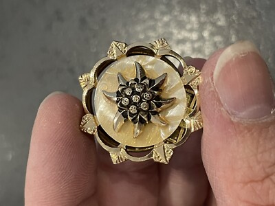 Broche Ancienne Bijou Vintage - Référence N46, Occasion, Pièce Unique