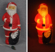 Dapol Industries Santa Blow Mold 12 Inches Tall Made In USA