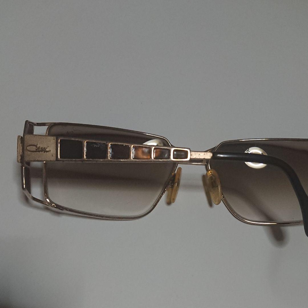 CAZAL sunglasses glasses Rectangular Type Silver … - image 4