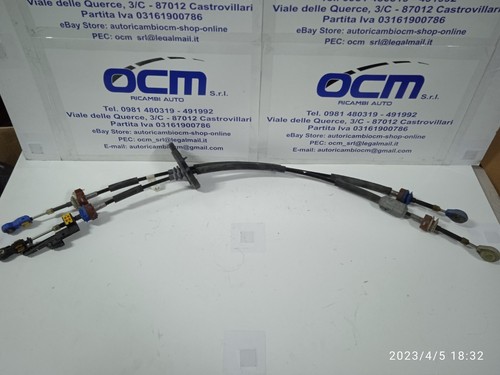 55255270 CAVO FILO COMANDO CAMBIO FIAT PANDA 319 DAL 2012 0.9 E 1.2 A BENZINA - Foto 1 di 13