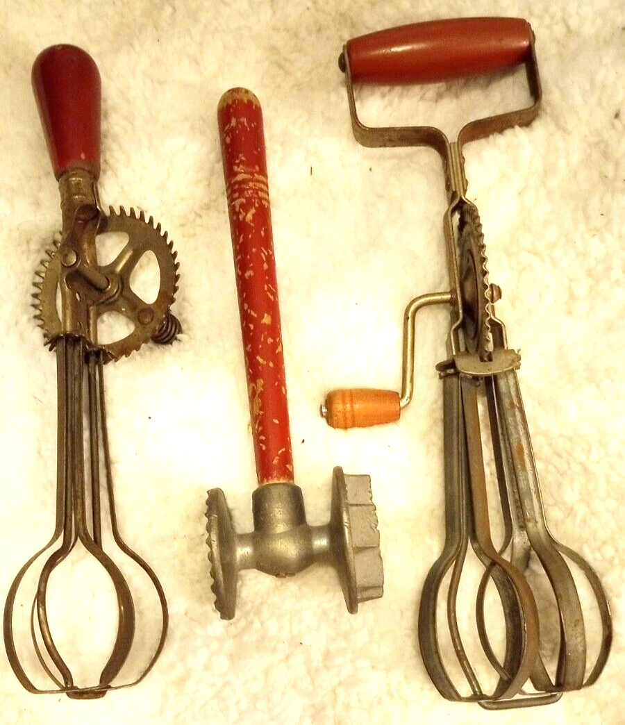 TheGudStuff: Androck Egg Beater,Hand Held Mixer, Meat Tenderizer, Red Handle