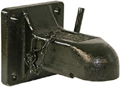 Wallace Forge Heavy Duty Flat Mount Trailer Coupler 2-5/16'' Ball 25K GTW (FC25)