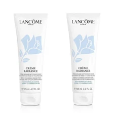 2 Lancome Creme Radiance Clarifying Creme-to-Foam Cleanser - 4.2oz(125ml) sealed