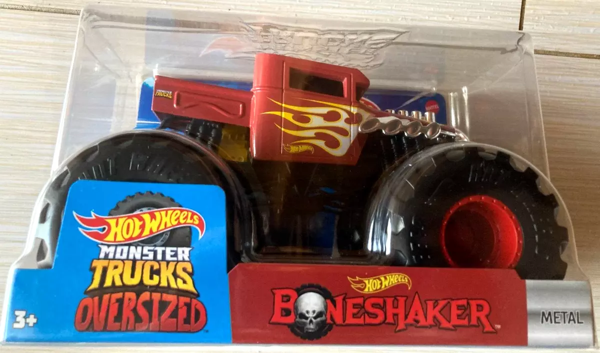 Hot Wheels Monster Trucks Bone Shaker 1:24 Scale Die-Cast Toy