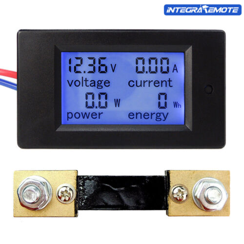 AC80-260V DC6.5~100V 20A 50A 100A Panel Display Volt Amp Power Watt Meter LCD - Bild 41 von 51