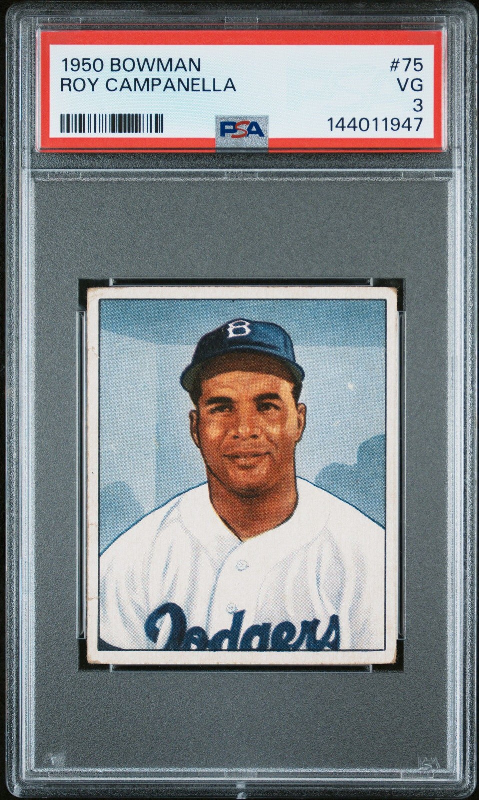 Roy Campanella 1950 Bowman PSA 3 #75 Brooklyn Dodgers