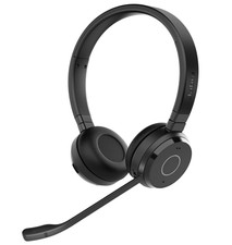 Jabra Evolve 65 Te Headset Black NEW