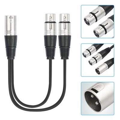 Für Musikliebhaber 3Pin XLR Adapter Interne Zugentlastung für Audiokomponenten