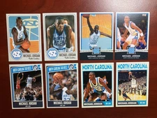 Michael Jordan North Carolina Tar Heels Basketball Cards (MJ-1)
