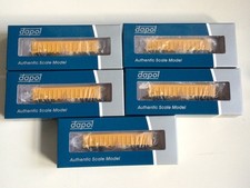Set of 5 Dapol N Gauge IOA ‘Merlin’ ballast wagons in Network Rail livery