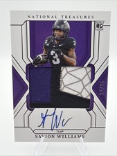 2025 Panini National Treasures Collegiate - #98 Savion Williams (RPA) TCU ROOKIE