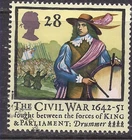 GB 1992 QE2 28p 350th Anniv Civil War Drummer Ex Fdc SG 1621 ( K1847  )