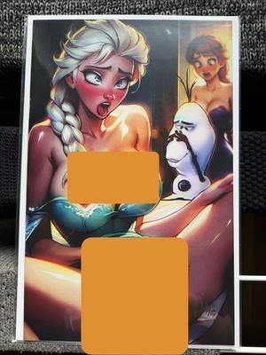 Totally Rad Comics Max Frozen Elsa
