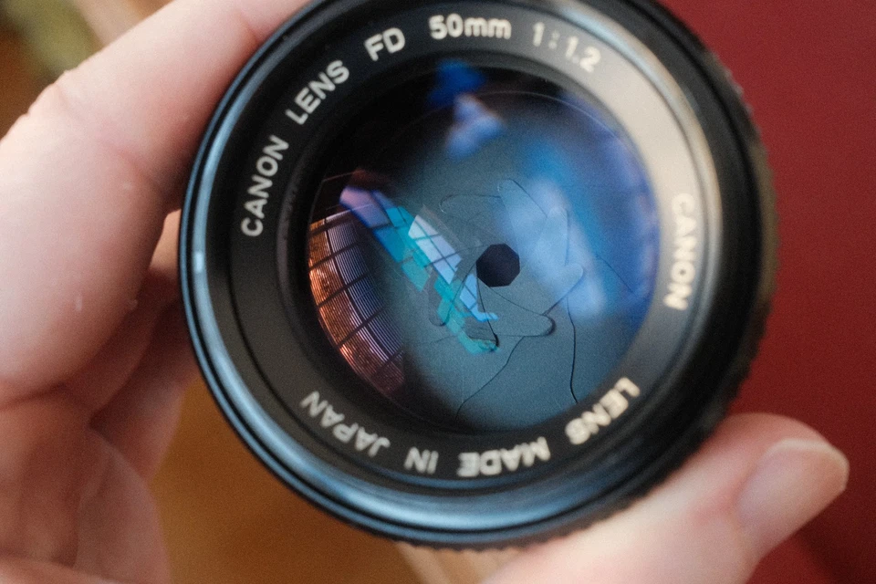 *Casi Como Nuevo* Lente Canon FD NFD 50 mm F/1,2 Prime Standard MF Japón *VENDEDOR DE EE. UU.* Foto 2 de 4