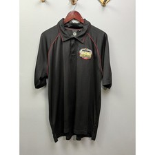 Daytona 500 2008 Polo Shirt Mens XL Fifty Years Embroidered Black Racing Nascar