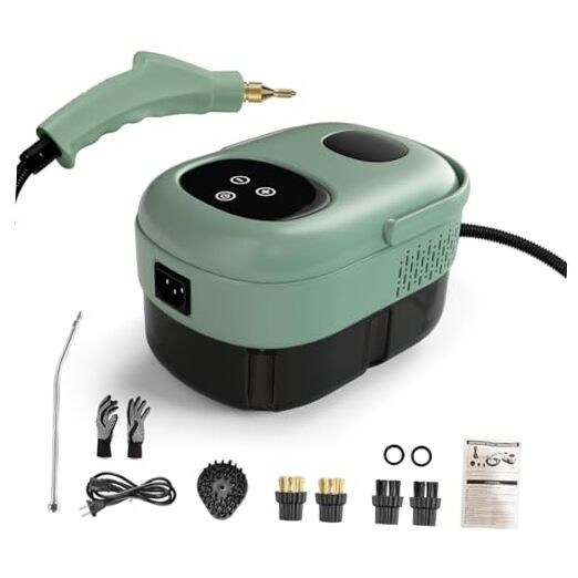 2500W Handheld Pressurized Steam Cleaner for Multi-Purpose Deep Cleaning-image