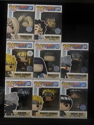 Funko Pop Naruto Shippuden Set (Minato Chase, Hinata Chase )