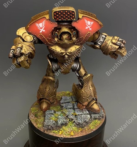 Legio Custodes Telemon Heavy Dreadnought Adeptus Custodes Warhammer40K painted - Picture 5 of 62