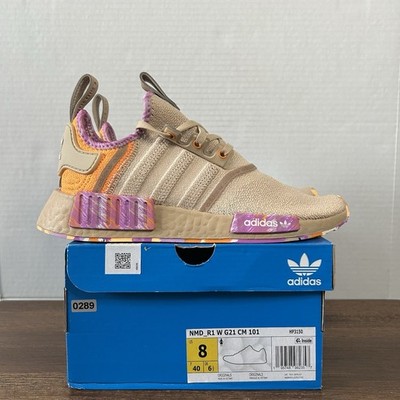 adidas NMD_R1 Women's Sneakers Tan/Orange/Purple
