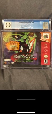 Batman Beyond Return of the Joker Nintendo 64 N64 Sealed GRADED CGC 8  A+