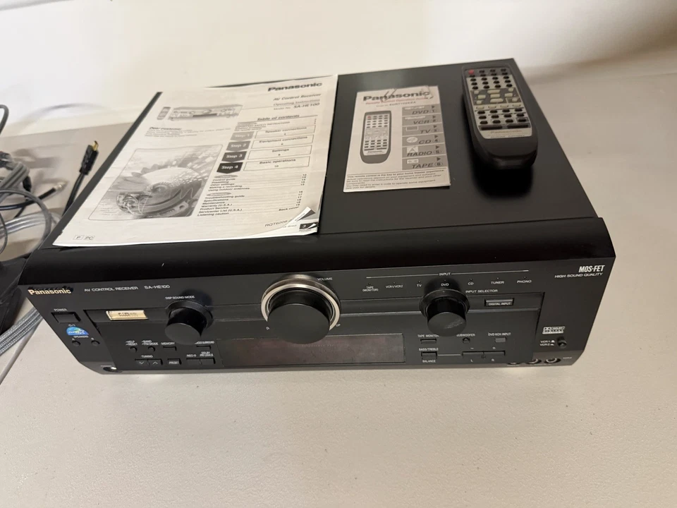 ESTATE Panasonic SA-HE100 6.1-Channel Home Theater Receiver - Image 2 of 4