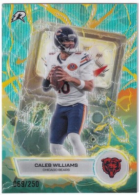 2025 Topps Resurgence CALEB WILLIAMS #VT-15 Voltaic Aqua Surge 69/250 - Bears