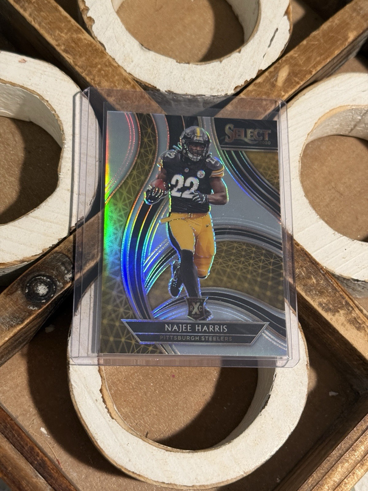 2020 Panini Select - NAJEE HARRIS #406 - 2021 XRC Redemption Rookie RC Steelers