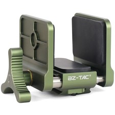 BZTAC Universal Gun Rifle Clamp Shooting Tripod Rest with Arca-Swiss Green
