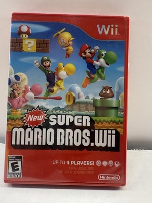 New Super Mario Bros. Wii (Nintendo Wii, 2009) CIB Complete