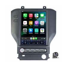 for Ford Mustang 2015-2023 Car Radio Stereo GPS Navigation Wireless Android A...