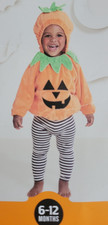 Hyde and Eek Boutique Infant Pumpkin Costume 6-12 Months New