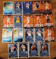 2024-25 Panini Optic NBA Insert Lot x19 SPLASH, Winner Stays, Express Blue