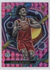 2023-24 Topps Cosmic Chrome Pink Galaxy Refractor Kobe Bufkin #164 0b3