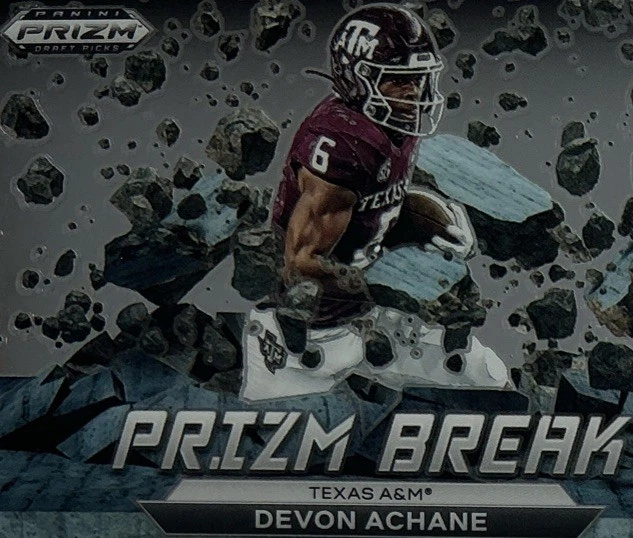 De’Von Achane Rookie PSA 10 - 2023 Panini ‘Prizm Break’ -Dolphins, Aggies, Speed - Image 4 of 4