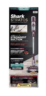 #ad Shark HZ3000 UltraLight Corded Stick Vacuum Pet Stratos Red Plum *NEW* $156.95