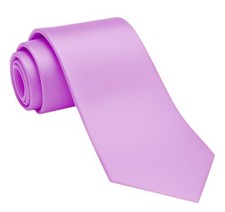 Solid Color Ties for Men, Formal Mens Ties, Neck Tie, Classic Tie for Lilac