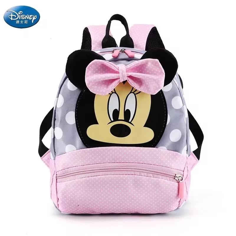 Disney Cartoon Backpack for Baby Boys Girls Minnie Mickey Mo