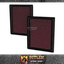 K&N REPLACEMENT PANEL FILTERS (2X) FITS NISSAN Z 3.0L 2023-ON - KN33-5135