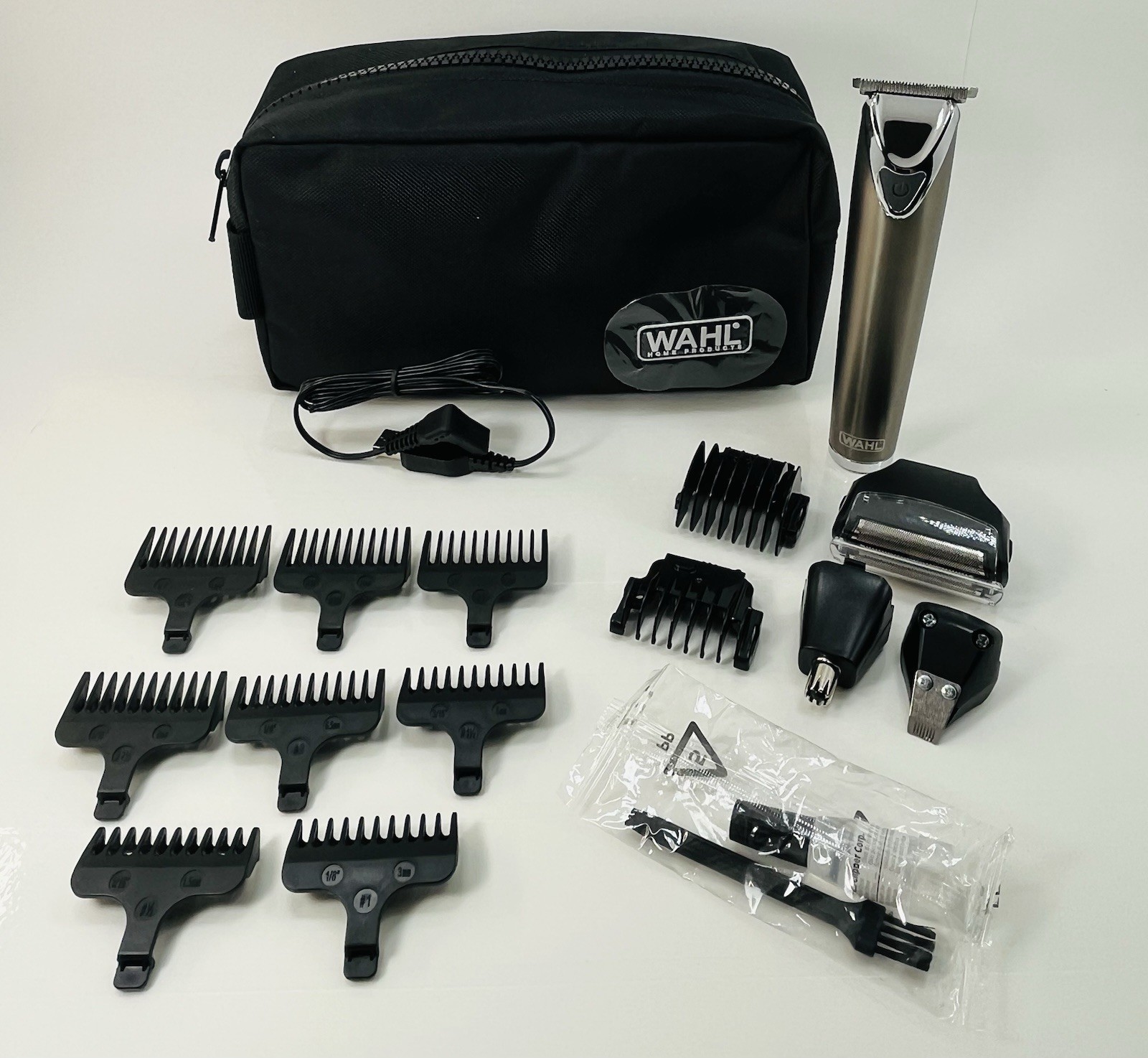 Wahl Stainless Steel Lithium Ion 2.0+ Beard Trimmer Kit Mode