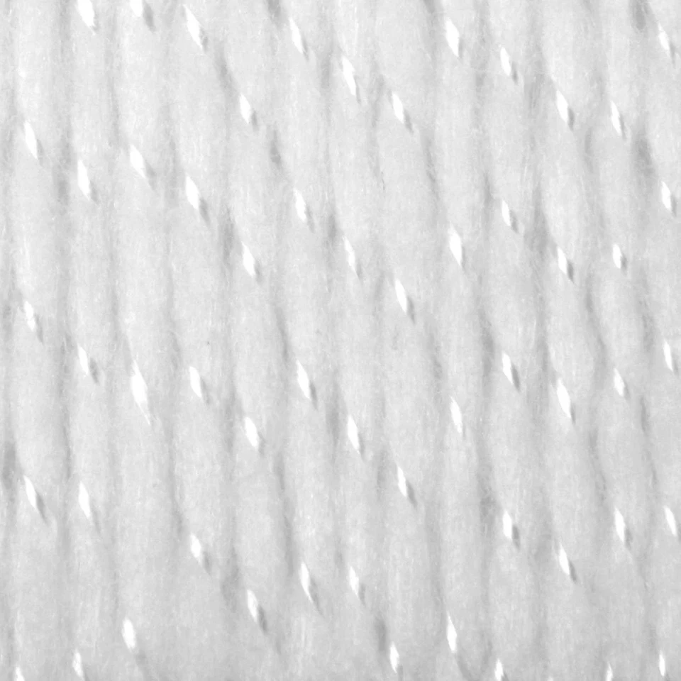 Hilo brillante blanco de 10,5 oz calibre 1178 yardas 3 deportivo ligero para tejer ganchillo Foto 2 de 4